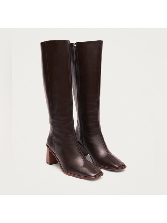ALOHAS Shoes - Alohas East Coffee Brown Leather Boots